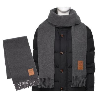 ジルサンダー マフラー ジルサンダープラス グレー メンズ JIL SANDER