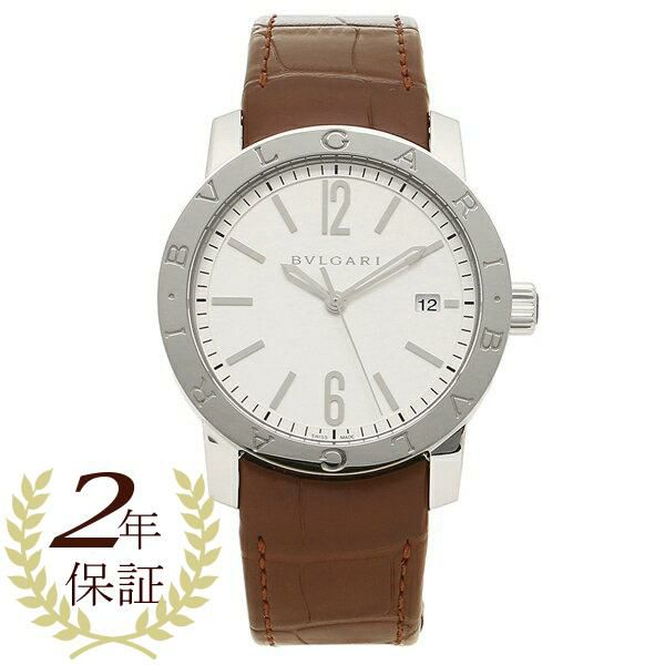 ブルガリ 時計 BVLGARI BB39WSLD ブルガリブルガリ 自動巻き メンズ腕時計 ウォッチ ホワイト/シルバー