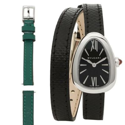 ブルガリ 時計 Bvlgari Sps27bsl セルペンティ 50m防水 レディース腕時計ウォッチ ブラック シルバー お取り寄せ商品 Axes ブルガリ 時計 Bvlgari Sps27bsl セルペンティ 50m防水 レディース腕時計ウォッチ ブラック シルバー お取り寄せ商品 Axes