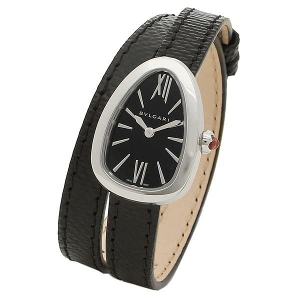 ブルガリ 時計 BVLGARI SPS27BSL セルペンティ 50M防水 レディース腕時計ウォッチ ブラック/シルバー 詳細画像