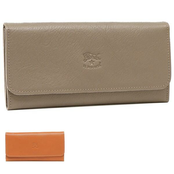 イルビゾンテ 財布 IL BISONTE C0775 P メンズ/レディース 長財布 無地