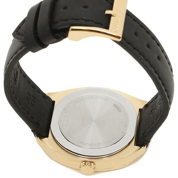 グッチ 時計 GUCCI YA142408 GG2570 メンズ腕時計 ウォッチ ブラック/イエローゴールド 詳細画像
