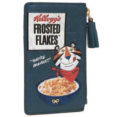 アニヤハインドマーチ カードケース ピーピングアイズ ワインレッド