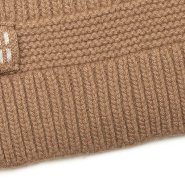 ミュウミュウ マフラー ロゴラベル ブラウン レディース MIU MIU