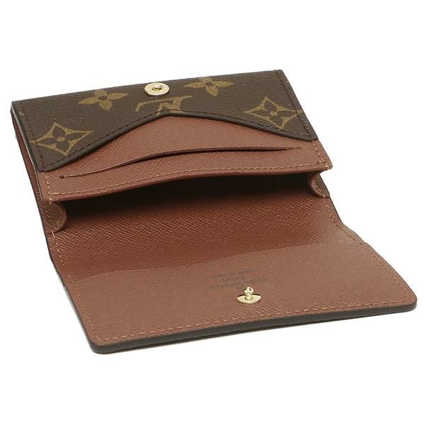 ルイヴィトン カードケース レディース LOUIS VUITTON M63801 ブラウン
