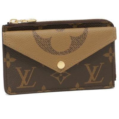 チョコLouis Vuitton 三つ折り財布 ブラウン/ベージュ Louis Vuitton 三つ折り財布 ブラウン ベージュ チョコLouis Vuitton