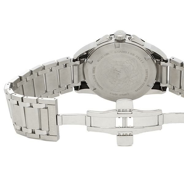 ヴェルサーチ 時計 VERSACE VEM800218 キャラクタークロノ メンズ腕時計 ウォッチ ブラック/シルバー 詳細画像