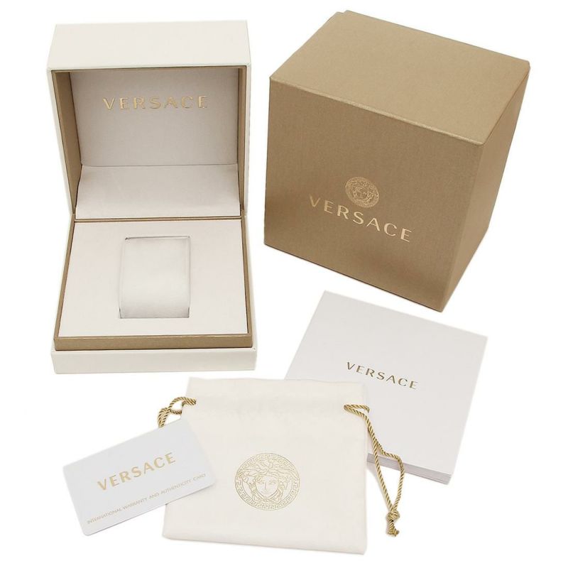 ヴェルサーチ 時計 VERSACE VEM800218 キャラクタークロノ メンズ腕時計 ウォッチ ブラック/シルバー 詳細画像