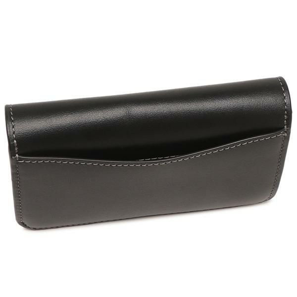 コーチ カードケース エッセンシャル スリム カードケース ブラック