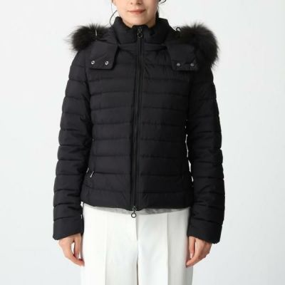 タトラス ダウンジャケット コート ポリテアマ ネイビー レディース