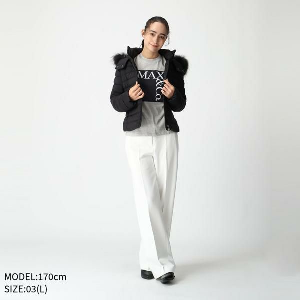 タトラス ダウンジャケット コート ヴァレナ ブラック レディース