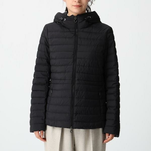 タトラス ダウンジャケット コート ハーヴ ライトダウン ブラック
