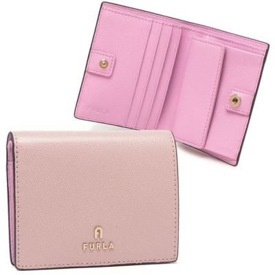 フルラ ポーチ カメリア 2点セット ピンク グレー レディース FURLA