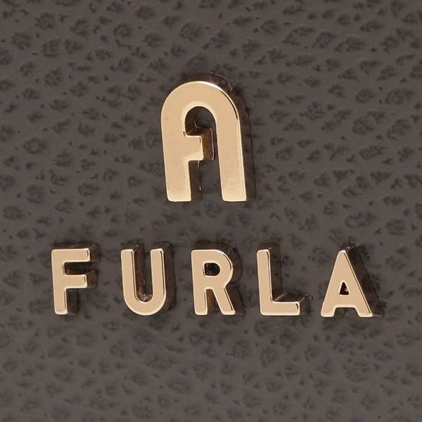 フルラ カードケース フラグメントケース カメリア グレー レディース