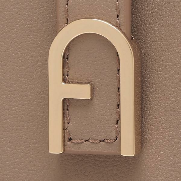 フルラ 二つ折り財布 フロー ミニ財布 ベージュ レディース FURLA