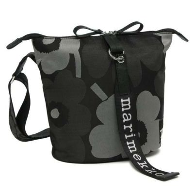 マリメッコ ショルダーバッグ ミニバッグ UNIKKO ウニッコ 花柄 グレー