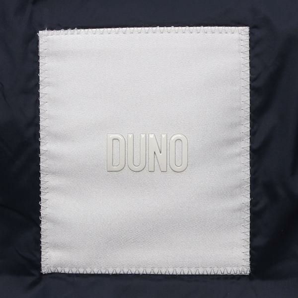 デュノ ダウンジャケット コート バロン ウール 切替 ネイビー