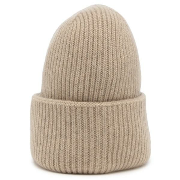 マックスマーラ ニット帽 ビーニー ベージュ レディース Max Mara