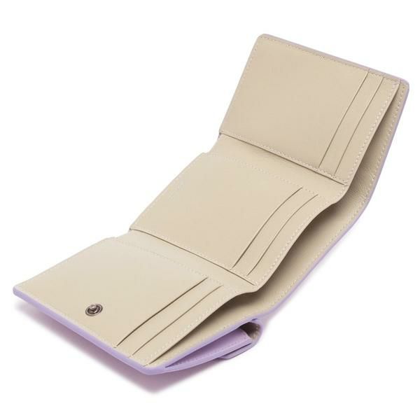 バレンシアガ 三つ折り財布 エンベロープ ミニ財布 パープル レディース BALENCIAGA 7367302 AABX 5327 バレンシアガ 三つ折り財布 エンベロープ ミニ財布 パープル