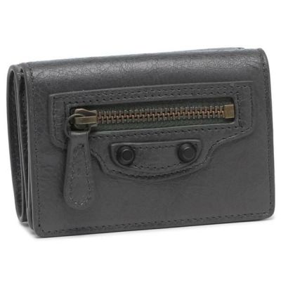 ミュウミュウ 三つ折り財布 ヴィッテロダイノレザー ミニ財布