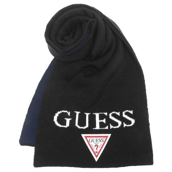 ゲス マフラー 30×180cm アクリル100％ メンズ レディース GUESS AI4A8851DS 詳細画像