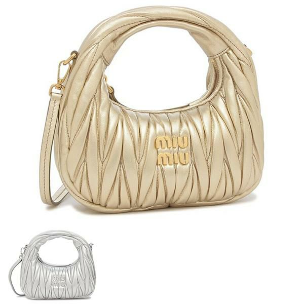 ⭐︎apple⭐︎ミュウミュウボディバック ミュウミュウ ハンドバッグ ショルダーバッグ マテラッセ ワンダー