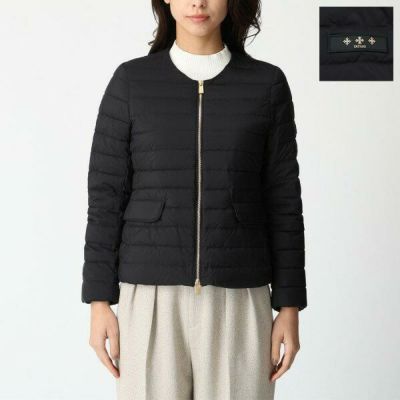 ヘルノ ダウンジャケット コート ブルゾン スタンドカラー ベージュ