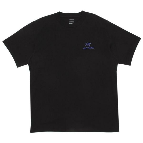 アークテリクス Tシャツ カットソー クラッグ SL コットン バード ワードTシャツ ブラック メンズ ARCTERYX X000009535 BLEL アークテリクス Tシャツ カットソー クラッグ SL コットン バード