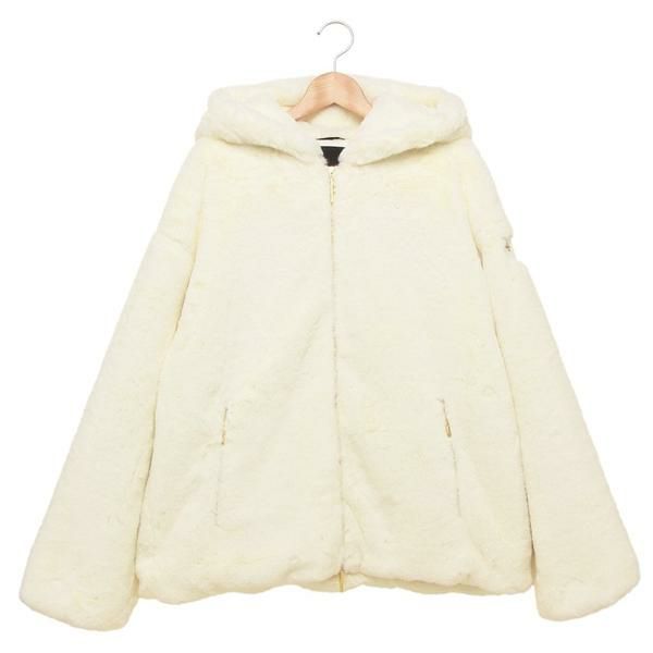 タトラス ブルゾン コート ユモラ ボア ホワイト レディース TATRAS