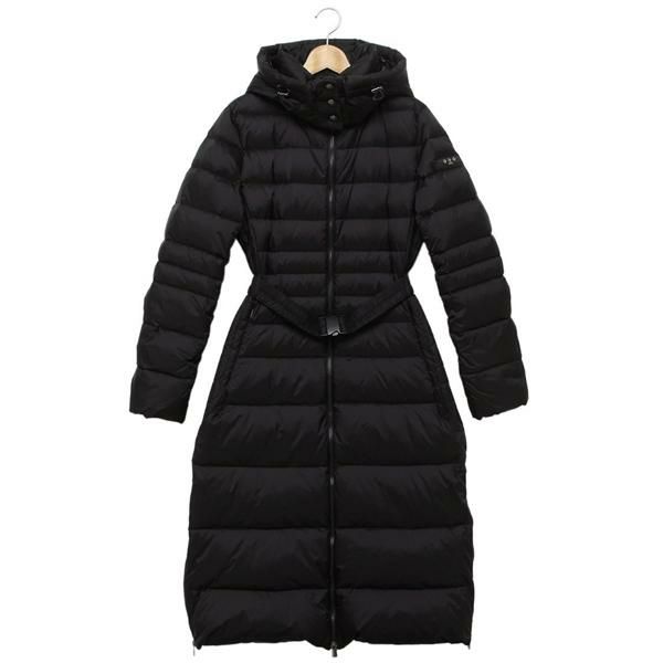 タトラス ダウンジャケット コート ヘリコニア ロングダウン ブラック