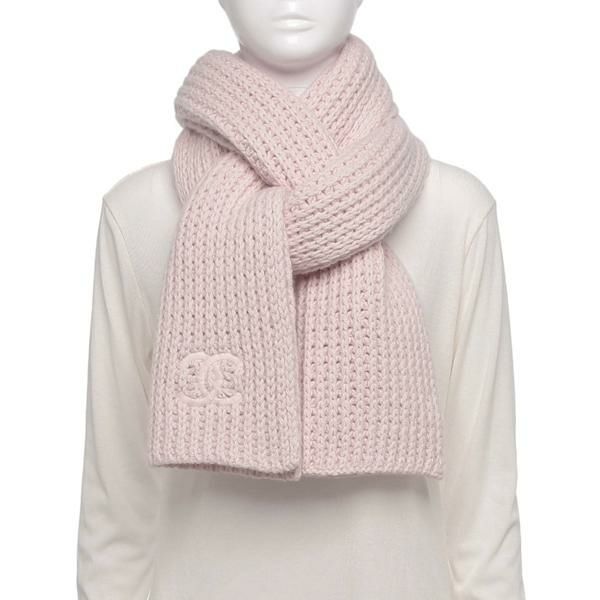 シャネル マフラー ストール カシミヤ クルーズコレクション CCマーク