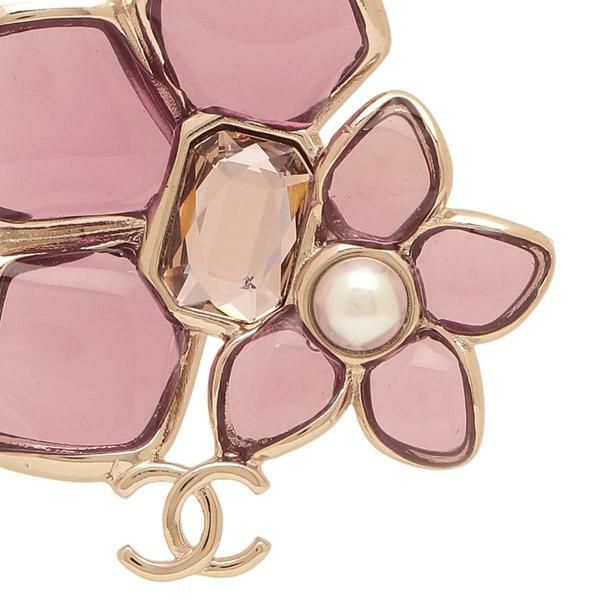 シャネル ピアス クルーズコレクション フラワーモチーフ 花 CCマーク
