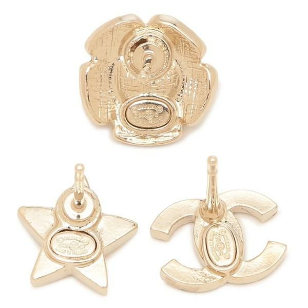 シャネル ピアス フラワーモチーフ 花 スター 星 CCマーク ココマーク