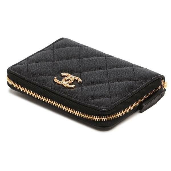 シャネル 二つ折り財布 小銭入れ コインケース マトラッセ