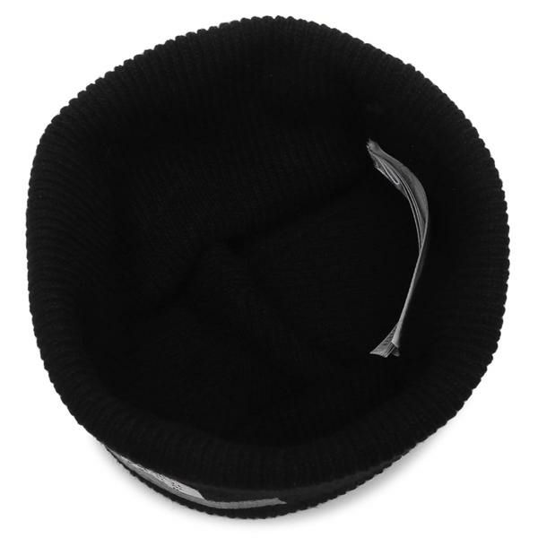 エムエムシックス メゾンマルジェラ ニット帽 ビーニー テープ ロゴ