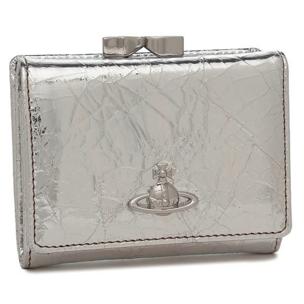 ヴィヴィアンウエストウッド 三つ折り財布 がま口 レディース VIVIENNE