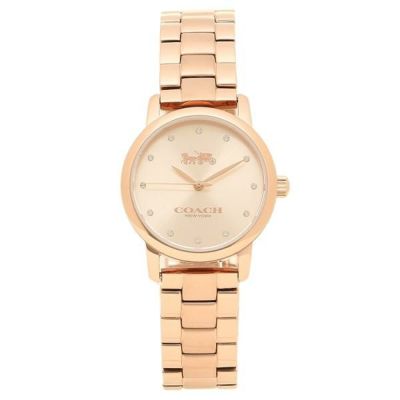 コーチ 時計 レディース グランド 28MM クォーツ ピンクゴールド ピンクゴールド COACH 14503003