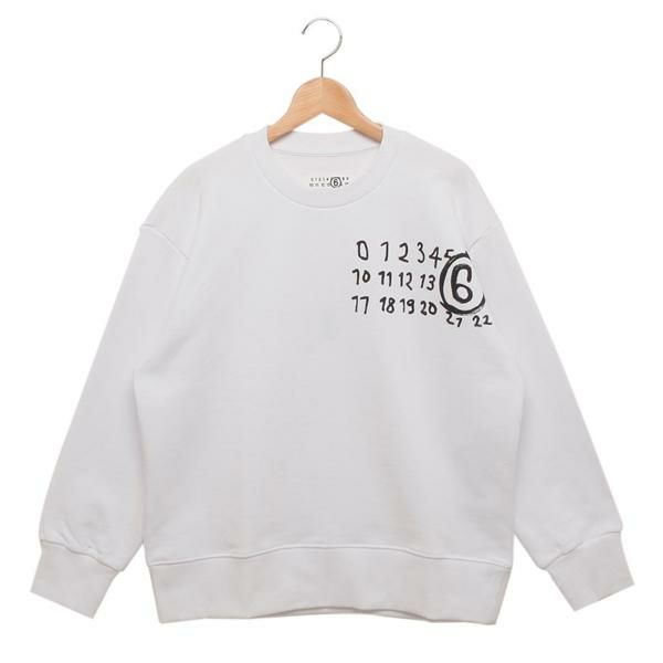 エムエムシックス メゾンマルジェラ スウェット ロゴ レディース