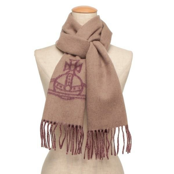 Vivienne Westwoodマフラー 25-81030006-W00ZH Vivienne Westwood（ヴィヴィアンウエストウッド） マフラー 81030006