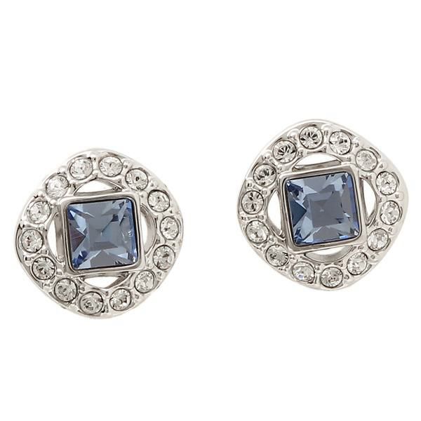 スワロフスキー アクセサリー ピアス SWAROVSKI 5352048 ANGELIC SQUARE EARRINGS レディース ブルー/シルバー