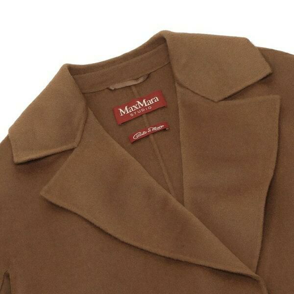 りくマーマ サントス] テディベア 2WAY クロップド ジャケット, camel | Max Mara