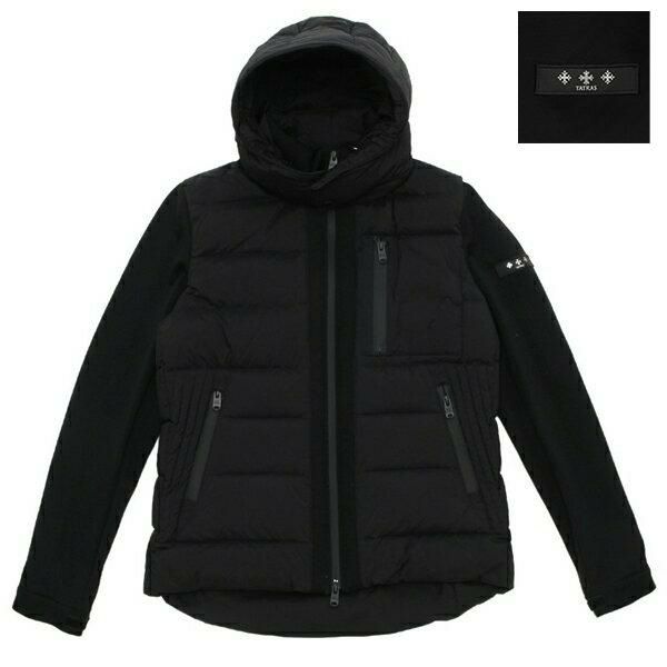 タトラス ダウンジャケット コート ポリテアマ ブラック レディース