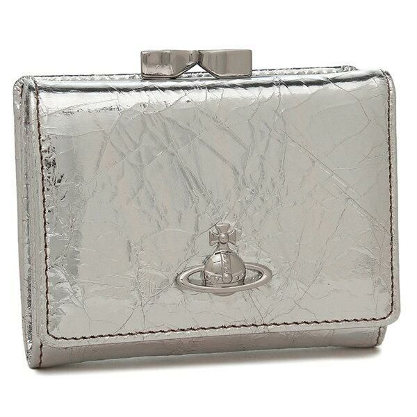 ヴィヴィアンウエストウッド 三つ折り財布 がま口 レディース VIVIENNE