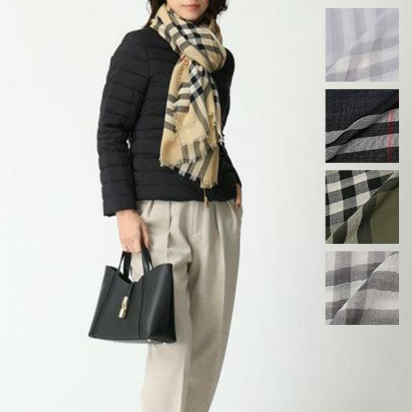 バーバリー ストール バーバリーチェック ベージュ ブラック レディース BURBERRY 8085069 A2021 バーバリー ストール バーバリーチェック ベージュ ブラック