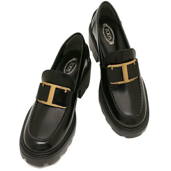 トッズ ローファー Tタイムレス ヒール6cm ラバーソール シューズ 靴