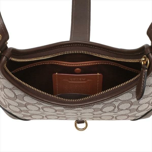コーチ ショルダーバッグ ハンプトンズ ホーボー バッグ シグネチャー