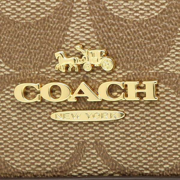 コーチ バッグ COACH F27583 IME74 ミニ シエラ サッチェル レディース ハンドバッグ ショルダーバッグ カーキ/サドル2 詳細画像