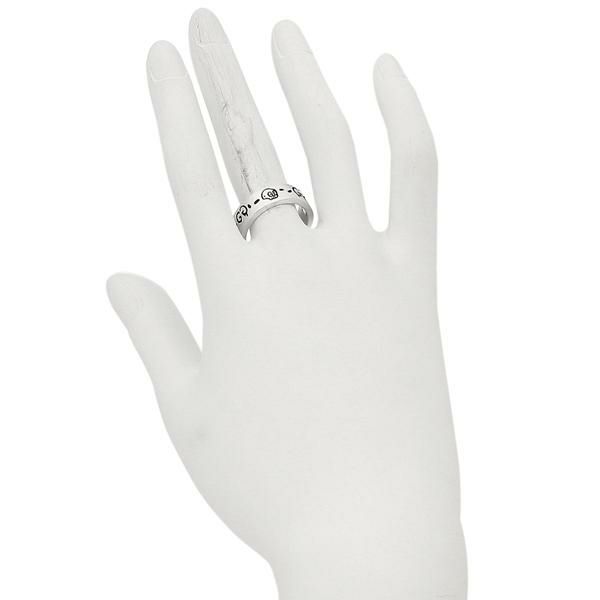 グッチ リング アクセサリー GUCCI 477339 J8400 0701 GHOST RING ゴースト 6MM メンズ/レディース 指輪 シルバー 詳細画像