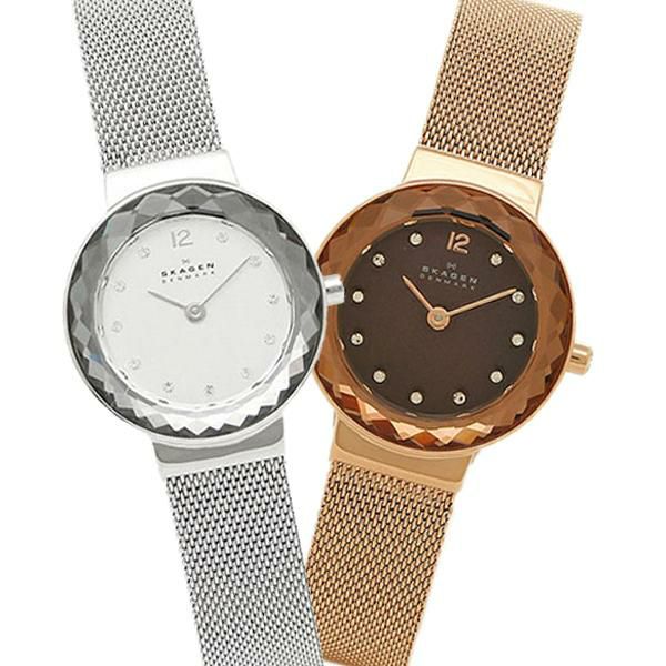 スカーゲン 時計 レディース レオノラ 25mm メッシュベルト クォーツ SKAGEN