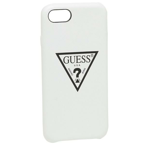 ゲス iphoneケース GUESS GUHCI8PUWT WHT iPhone ケース iPhone8 SE WHITE 白 ホワイト